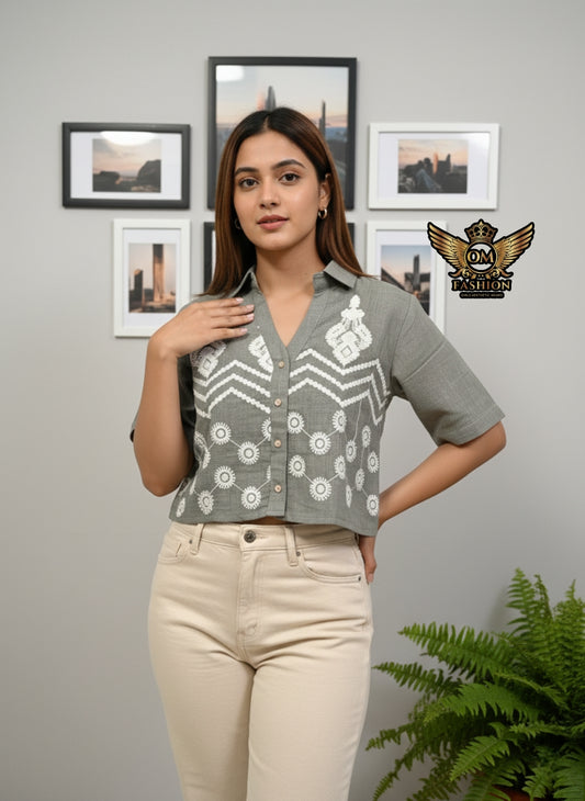 Aesthetic IMP Crop-Top