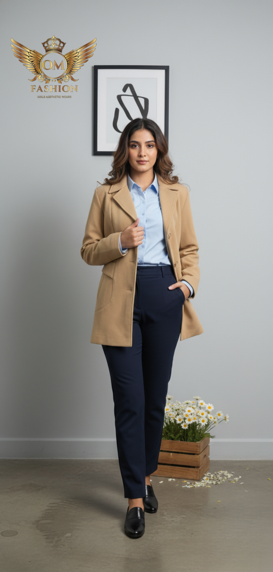 Aesthetic Long Blazer