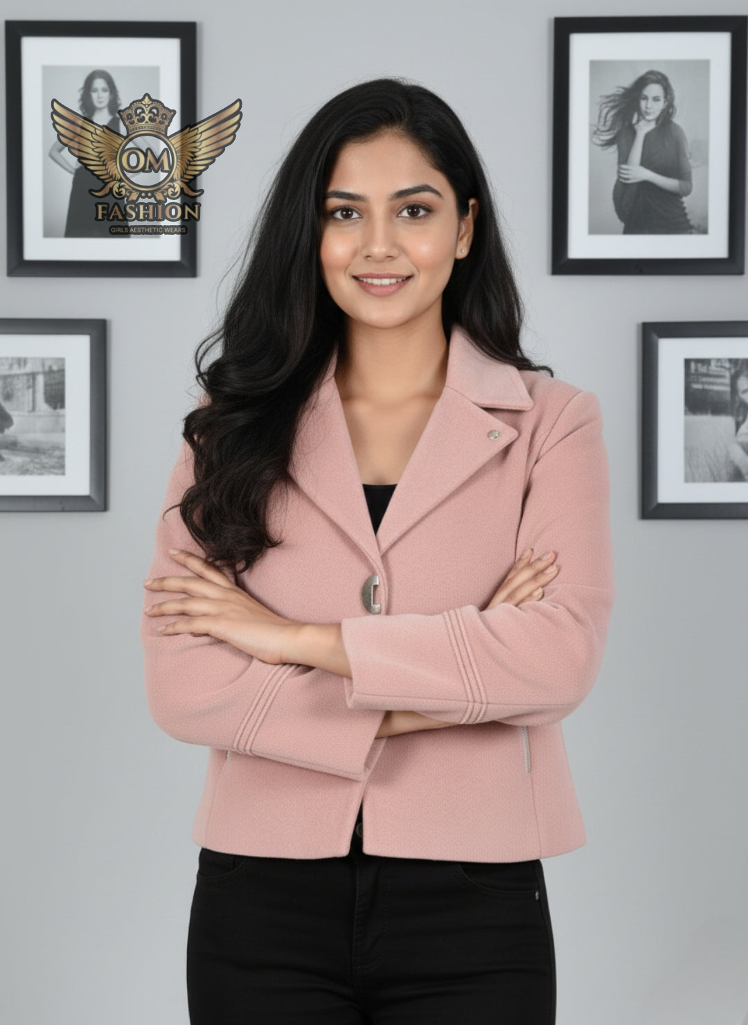 Luxury Aesthetic Short Blazer