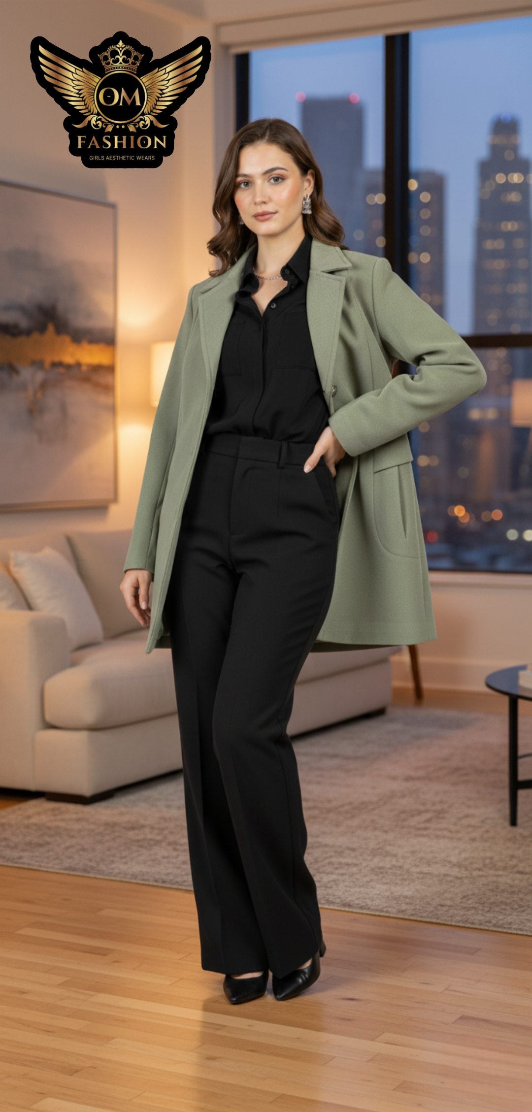 Aesthetic Long Blazer